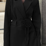 Elegante blazer floreale