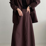 Blazer in lino dalla vestibilità rilassata