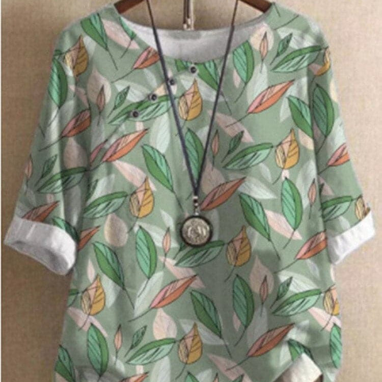 Ophelia - Camicetta firmata, lavorazione di alta qualità e motivi intricati