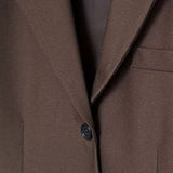 Blazer casual vintage a maniche lunghe