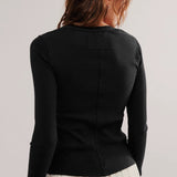 Cardigan a coste tinta unita