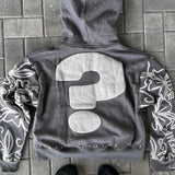 Felpa con cappuccio grafica Street Style