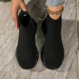 Sneakers da donna con calzino - Tessuto elasticizzato traspirante - Suola antiscivolo e confortevole