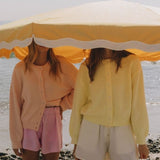 Cardigan casual in maglia a maniche lunghe con bottoni