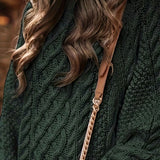 Abito in maglia da donna comodo, elegante e accogliente