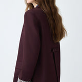 Blazer a maniche lunghe dalla vestibilità ampia