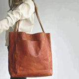 Borsa tote in pelle strutturata Juliette | Borsa tote in tela