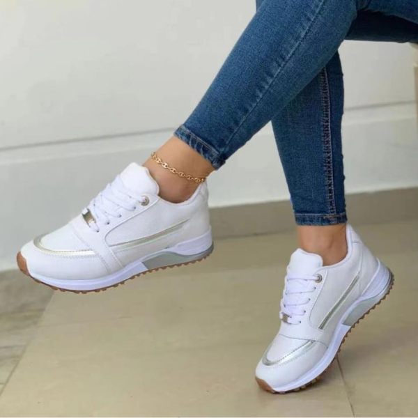 Sneakers da donna – Supporto plantare – Suola ammortizzata – Casual traspirante