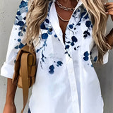 Iva - Camicette bianche di alta qualità con bellissimi motivi