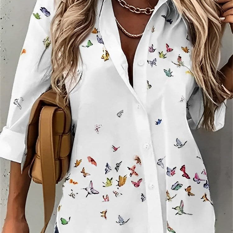 Iva - Camicette bianche di alta qualità con bellissimi motivi