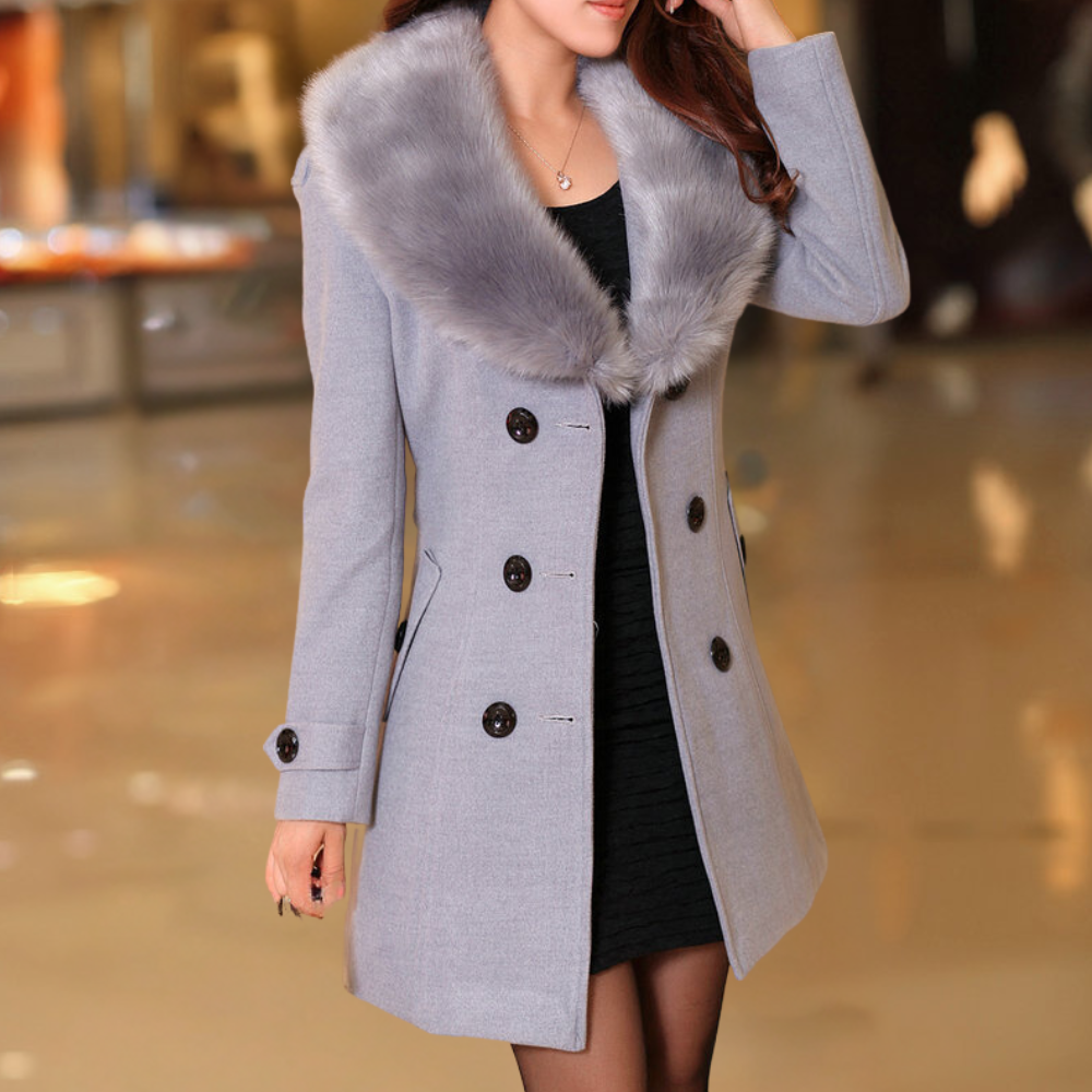 Trench elegante, caldo e sofisticato per donna