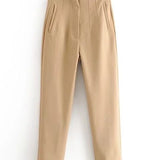 Trench da donna - Lungo ed elegante - Collo a dente - Doppiopetto - Stile classico