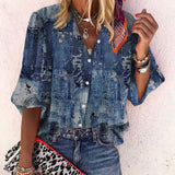 Bianca - Splendida camicetta a maniche corte