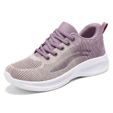 Scarpe da corsa da donna – Maglia Flyknit – Leggere e traspiranti – Lacci sportivi