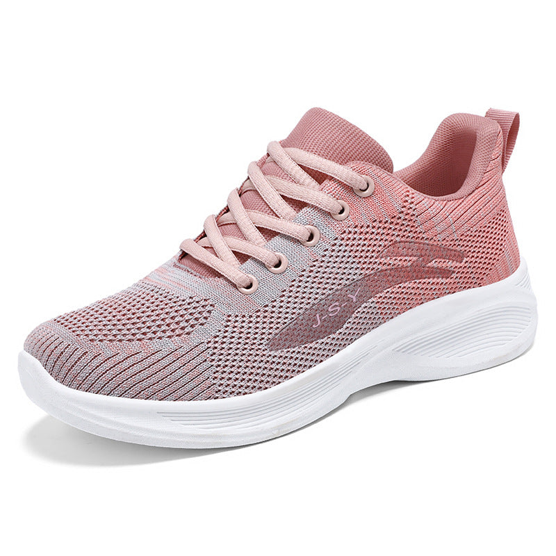 Scarpe da corsa da donna – Maglia Flyknit – Leggere e traspiranti – Lacci sportivi