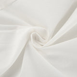 Completo due pezzi da donna – Cotone e lino – Top fluido senza maniche con volant – Pantaloni a gamba larga