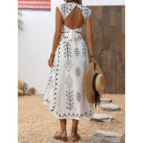 Completo due pezzi da donna: top corto senza maniche e gonna midi avvolgente e ariosa