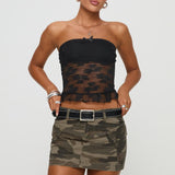 Minigonna da donna – Vestibilità slim – Denim strutturato – Tasche anteriori – Chiusura con zip e bottone