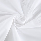 Abito a trapezio da donna – Senza maniche – Vestibilità ampia – Chiffon leggero – Orlo arricciato