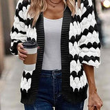 Cardigan in maglia da donna elegante, comodo e versatile