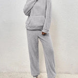 Completo da casa da donna - Tessuto morbido e caldo - Comfort ottimale - Stile elegante e casual