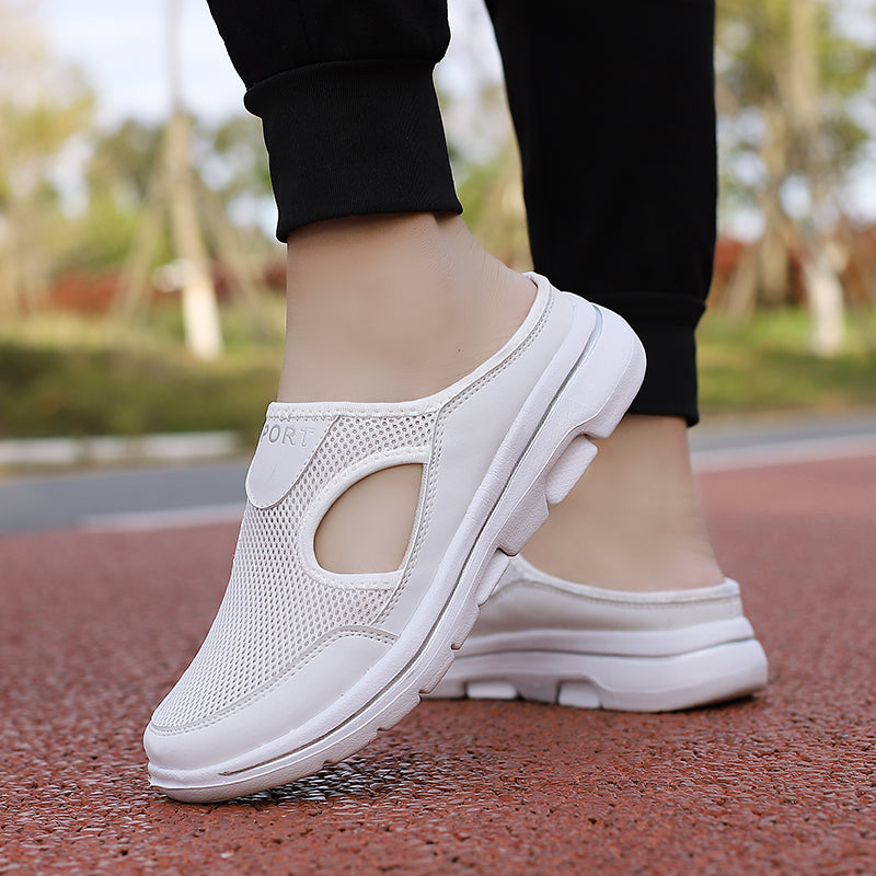 Scarpe slip-on da donna – rete traspirante – vestibilità ergonomica – comfort quotidiano