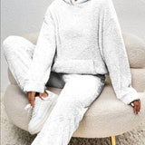 Completo da casa da donna - Tessuto morbido e caldo - Comfort ottimale - Stile elegante e casual