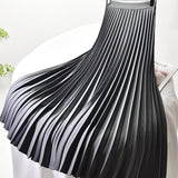 EMILIA – Elegante gonna plissettata a vita alta da donna