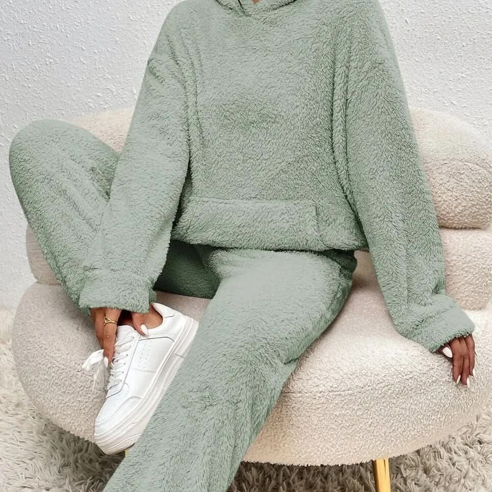 Completo da casa da donna - Tessuto morbido e caldo - Comfort ottimale - Stile elegante e casual