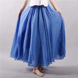 Gonna lunga elegante Brielle - Design fluido e confortevole