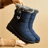 Stivaletti da donna – Trapuntati – Fodera in pelliccia – Suola antiscivolo