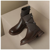 Stivali con tacco retrò - Eleganti e classici per un look sofisticato