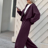 Set due pezzi con felpa con cappuccio e pantaloni della tuta vintage