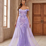 Sama - L'abito lungo con le spalle scoperte