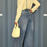 Jeans larghi vintage lavati