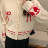 Cardigan con fiocco frontale dalla vestibilità rilassata