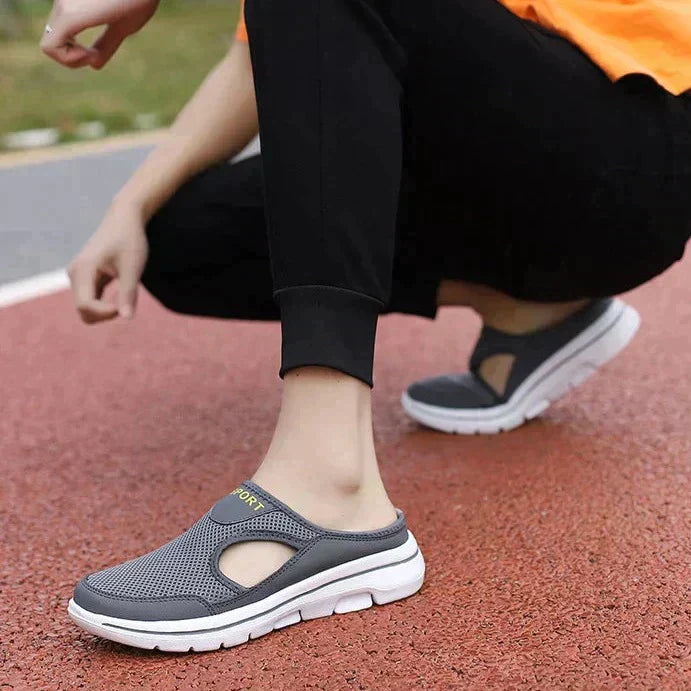 Scarpe slip-on da donna – rete traspirante – vestibilità ergonomica – comfort quotidiano