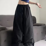 Pantaloni cargo sportivi elasticizzati in vita