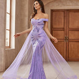 Sama - L'abito lungo con le spalle scoperte