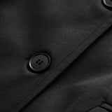 Blazer slim fit con spalle imbottite