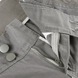 Pantaloni cargo larghi grigi vintage