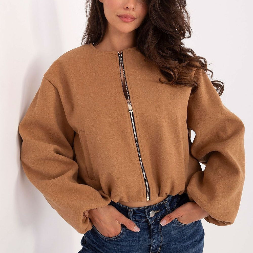 Giubbotto bomber morbido al tatto