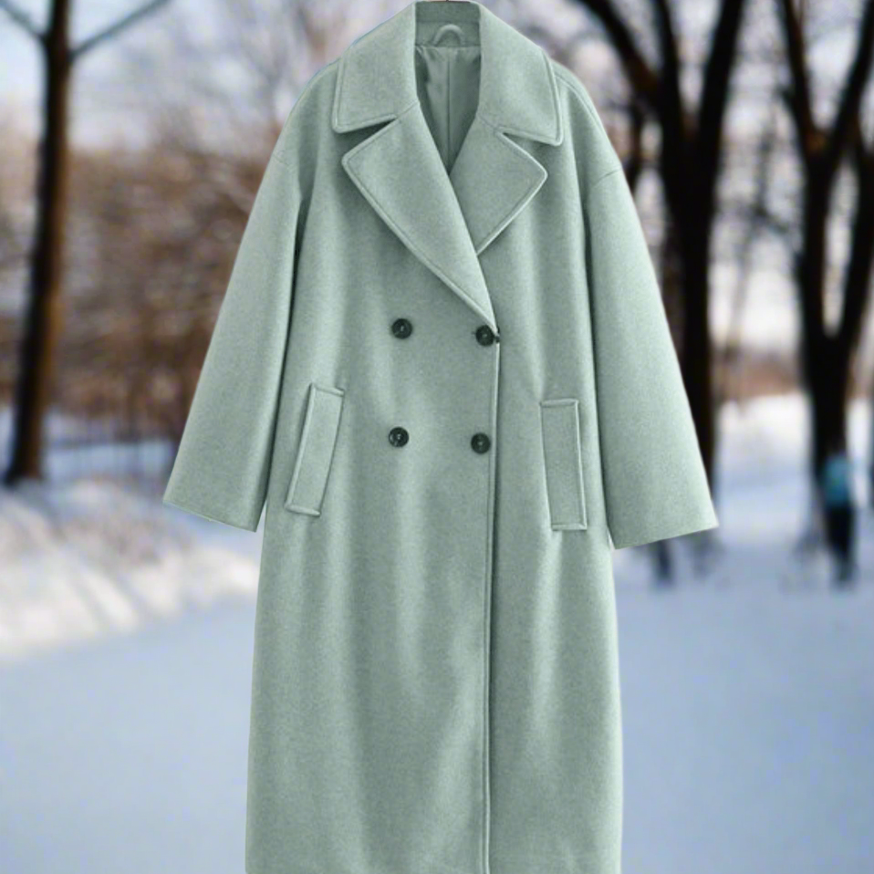 Cappotto invernale casual, classico e caldo per donna