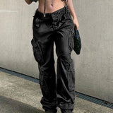 Pantaloni cargo larghi Y2K