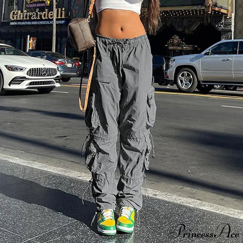 Pantaloni cargo larghi Y2K