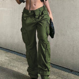 Pantaloni cargo larghi Y2K