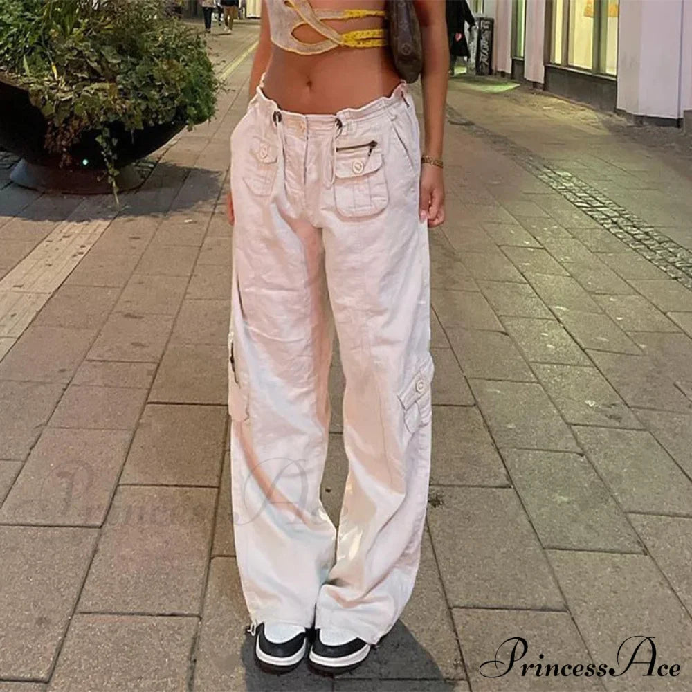 Pantaloni cargo larghi Y2K