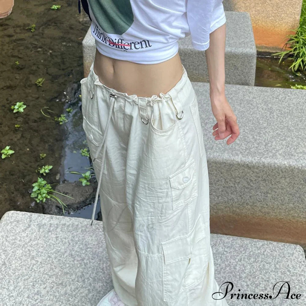 Pantaloni cargo larghi Y2K