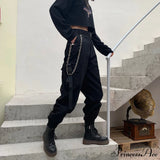 Pantaloni cargo con tasche grandi