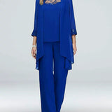 Ellie - Elegante completo in cotone composto da tre pezzi